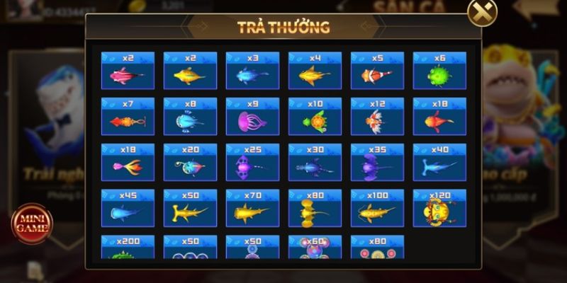 Hệ số thưởng sinh vật cao