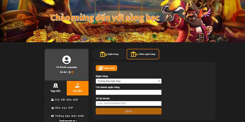 Yêu cầu của nhà cái 8KBET đối với hội viên khi rút tiền