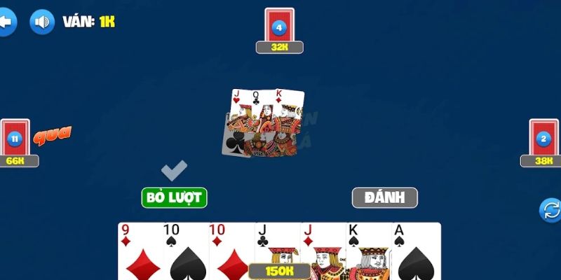 Các tình huống ăn trắng trong Tiến Lên 